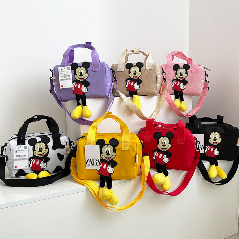 2022 New Disney Shoulder Bags Cartoons Mickey Mouse Nylon Bag Women Me –  Zadarva Products
